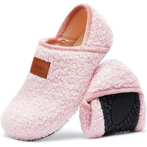 Slippers Socks House Shoes Slip On Indoor Outdoor Travel Unisex Size 8 9 - Picture 8 of 8